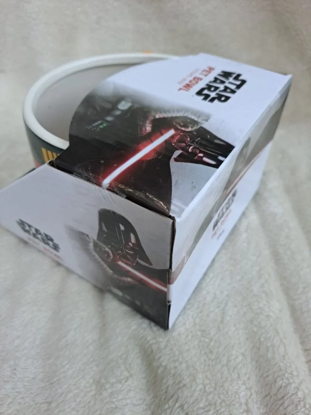 Star Wars Pet Bowl 3.5 Cups 28 Oz Darth Vader & Boba Fett Design Dishwasher Safe
